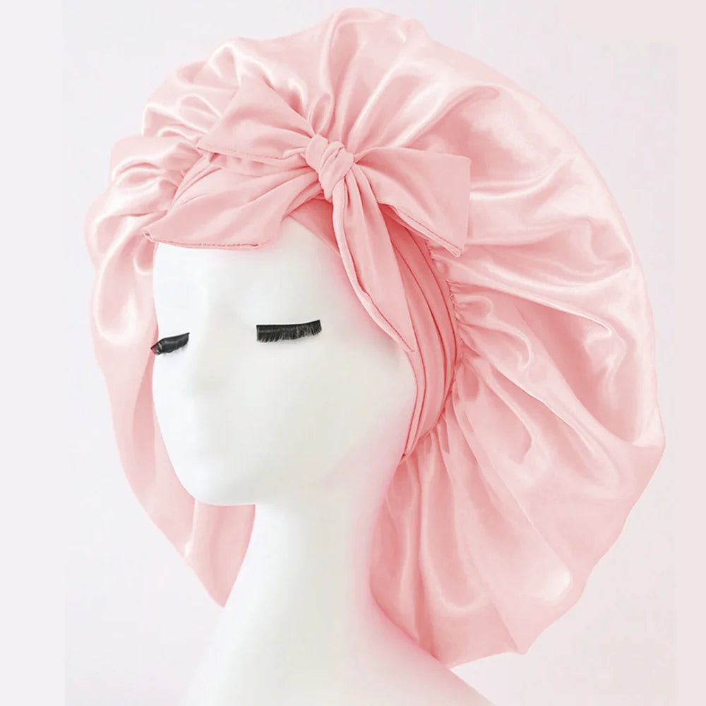 Bonnet en Satin pour Cheveux.