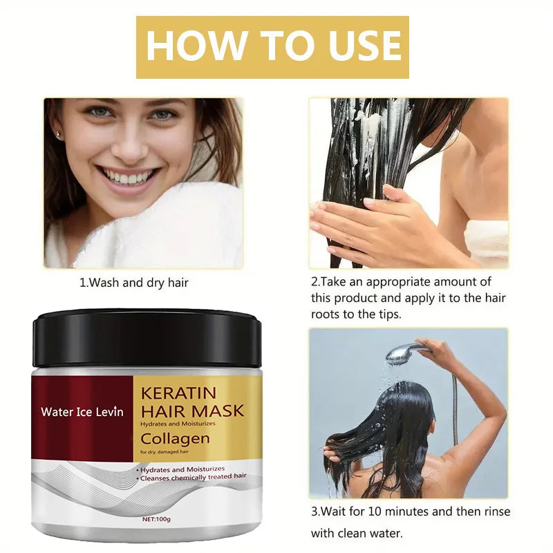 Masque Capillaire Collagène & Kératine