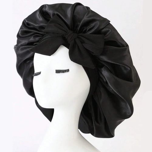 Bonnet en Satin pour Cheveux.