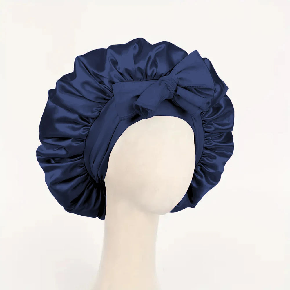 Bonnet en Satin pour Cheveux.