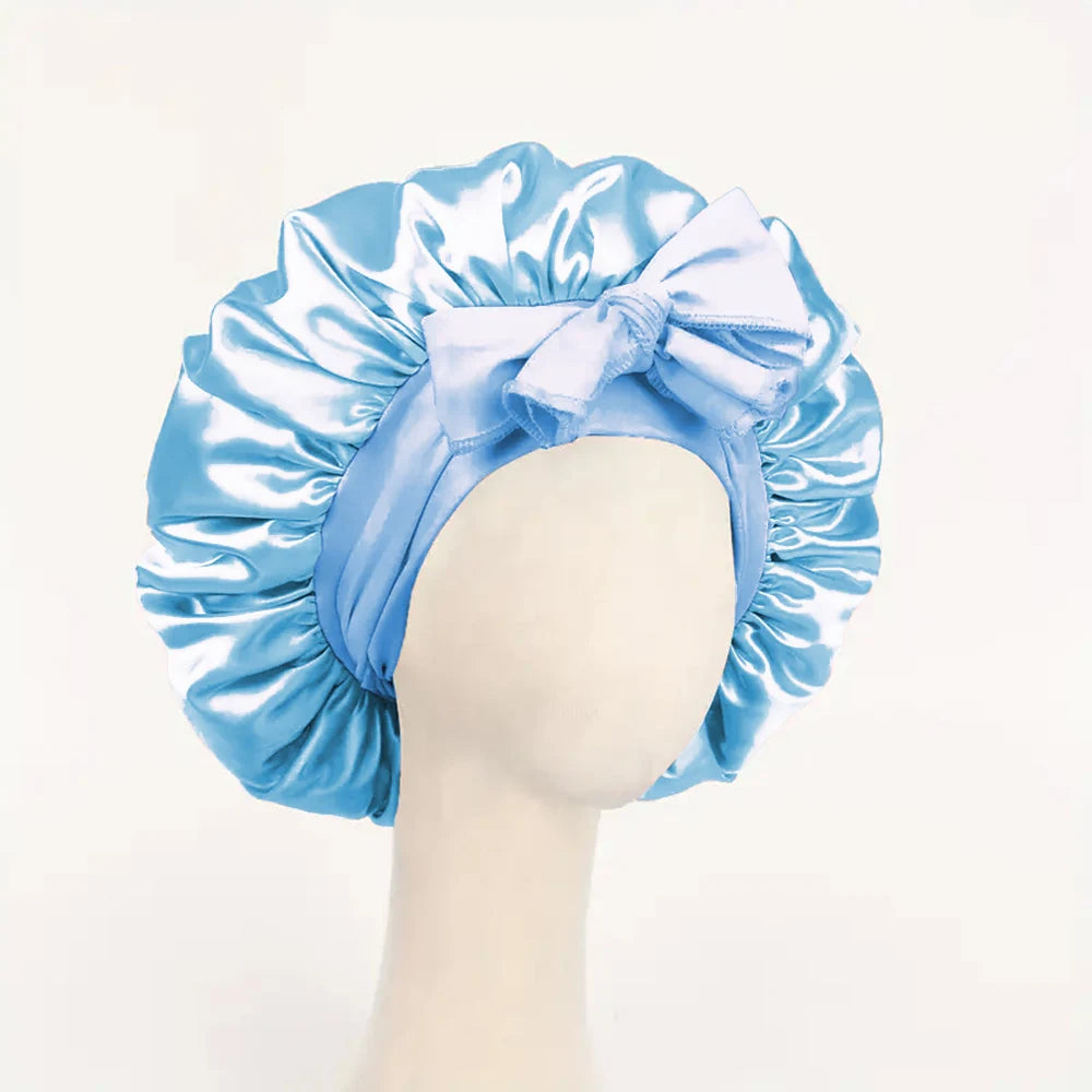 Bonnet en Satin pour Cheveux.