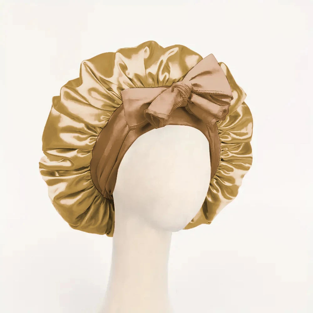 Bonnet en Satin pour Cheveux.