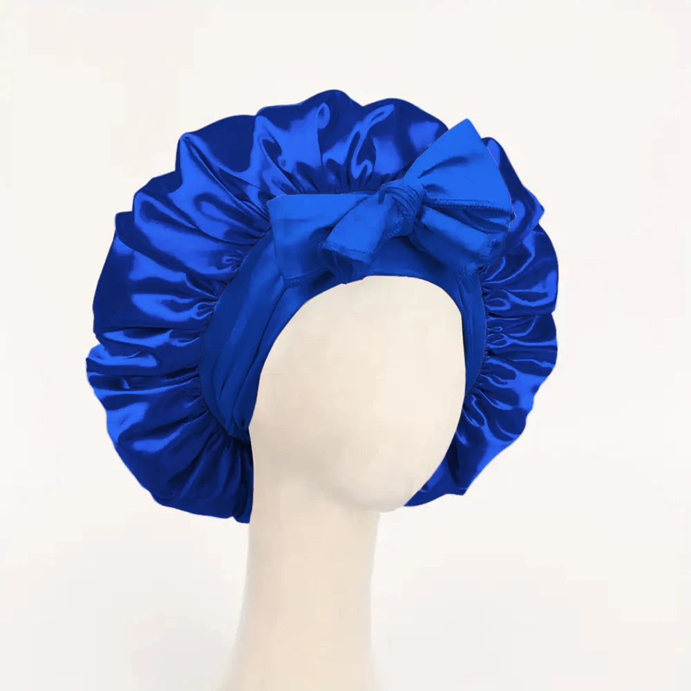 Bonnet en Satin pour Cheveux.