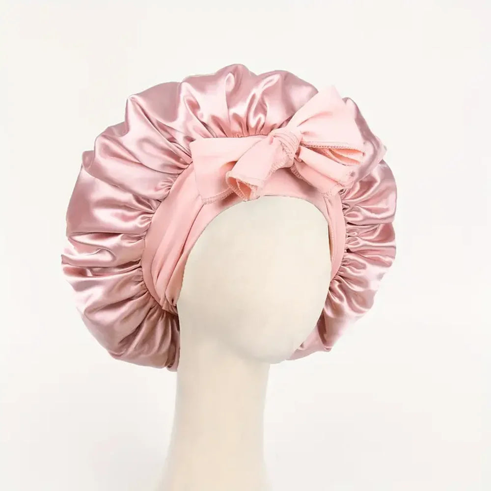 Bonnet en Satin pour Cheveux.